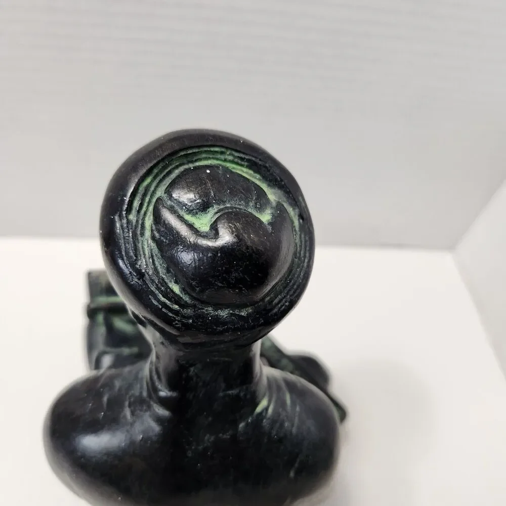 1961 Austin Productions Asian Mathematician Scholar Sculpture Vintage USA EUC
